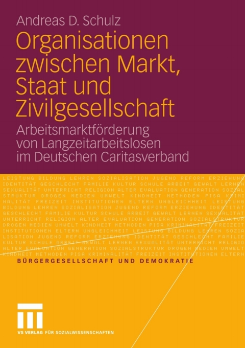 Cover image for book Organisationen zwischen Markt, Staat und Zivilgesellschaft