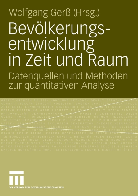 Cover image for book Bevölkerungsentwicklung in Zeit und Raum
