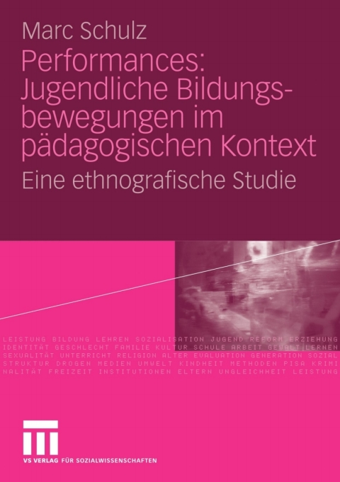 Cover image for book Performances: Jugendliche Bildungsbewegungen im pädagogischen Kontext