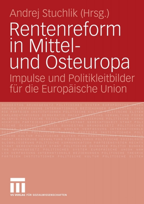 Cover image for book Rentenreform in Mittel- und Osteuropa
