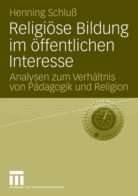 Cover image for book Religiöse Bildung im öffentlichen Interesse