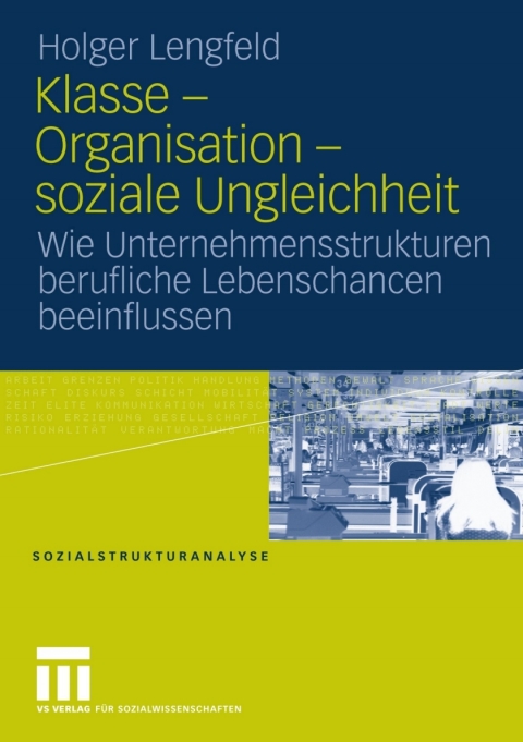 Cover image for book Klasse - Organisation - soziale Ungleichheit