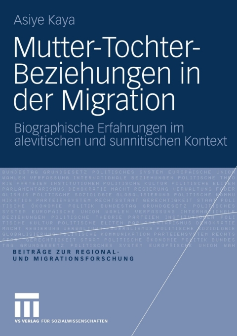 Cover image for book Mutter-Tochter-Beziehungen in der Migration