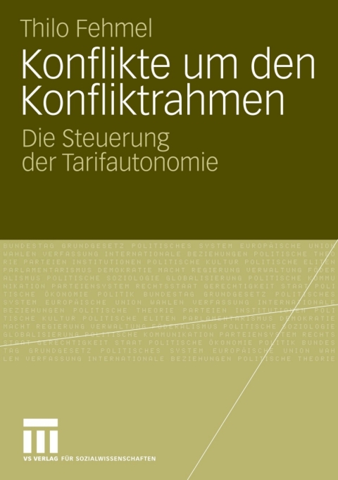 Cover image for book Konflikte um den Konfliktrahmen