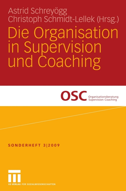 Cover image for book Die Organisation in Supervision und Coaching