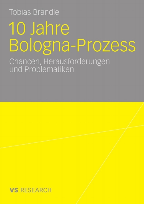 Cover image for book 10 Jahre Bologna Prozess