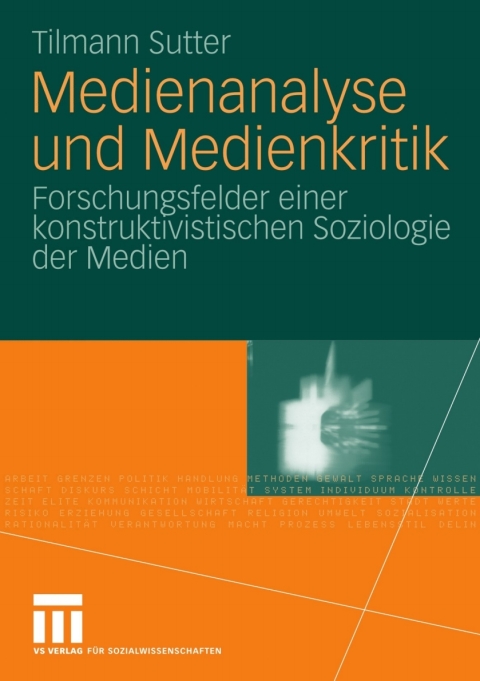Cover image for book Medienanalyse und Medienkritik