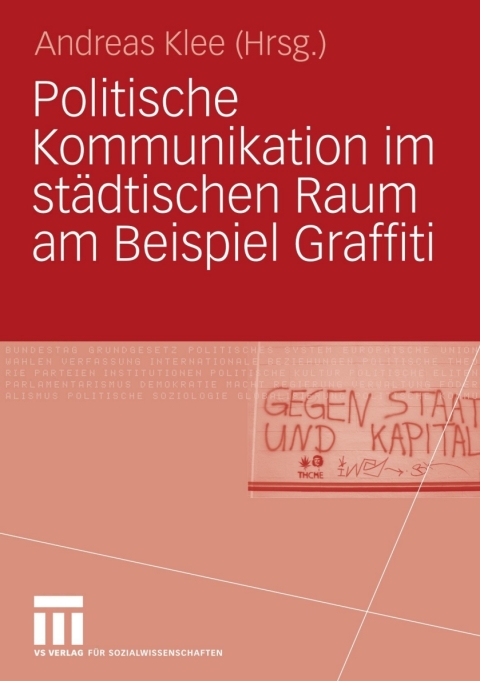 Cover image for book Politische Kommunikation im städtischen Raum am Beispiel Graffiti