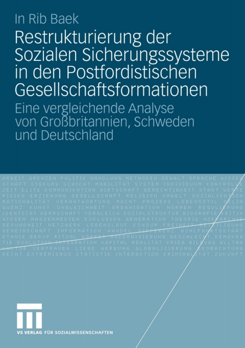Cover image for book Restrukturierung der Sozialen Sicherungssysteme in den Postfordistischen Gesellschaftsformationen