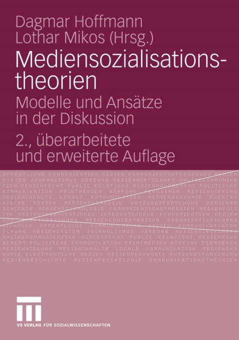 Cover image for book Mediensozialisationstheorien