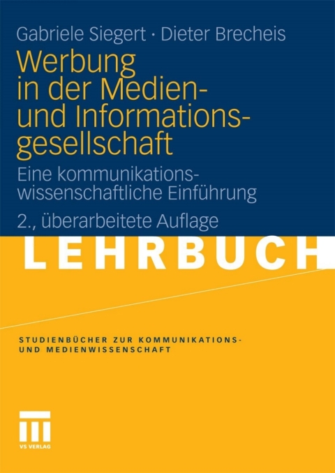 Cover image for book Werbung in der Medien- und Informationsgesellschaft