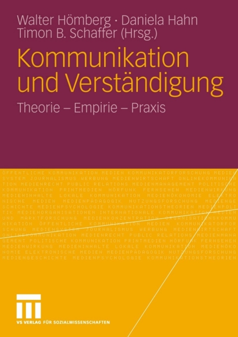 Cover image for book Kommunikation und Verständigung