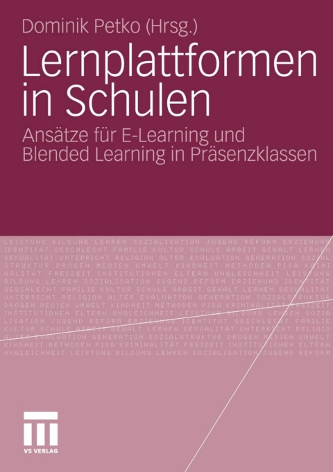 Cover image for book Lernplattformen in Schulen