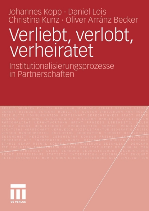 Cover image for book Verliebt, verlobt, verheiratet