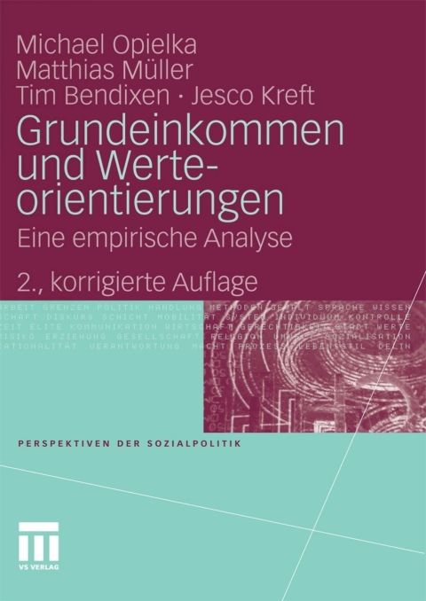 Cover image for book Grundeinkommen und Werteorientierungen