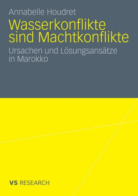 Cover image for book Wasserkonflikte sind Machtkonflikte