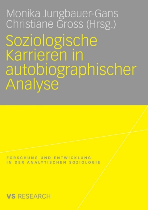 Cover image for book Soziologische Karrieren in autobiographischer Analyse