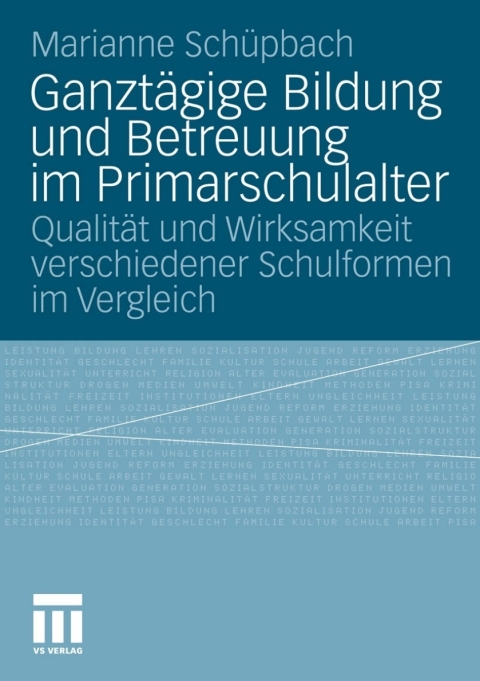 Cover image for book Ganztägige Bildung und Betreuung im Primarschulalter