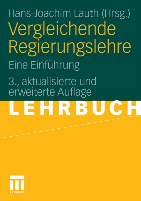 Cover image for book Vergleichende Regierungslehre