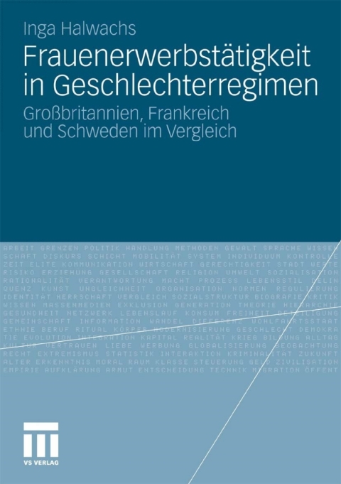 Cover image for book Frauenerwerbstätigkeit in Geschlechterregimen