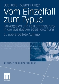 Cover image: Vom Einzelfall zum Typus 2nd edition 9783531147048