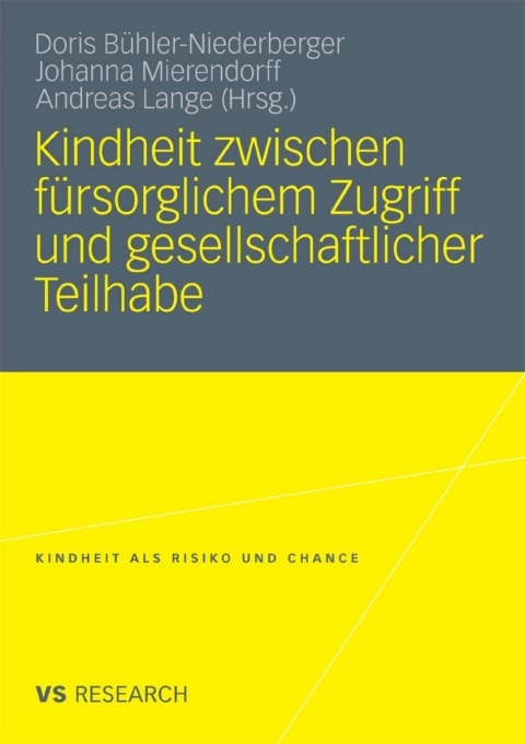 Cover image for book Kindheit zwischen fürsorglichem Zugriff und gesellschaftlicher Teilhabe