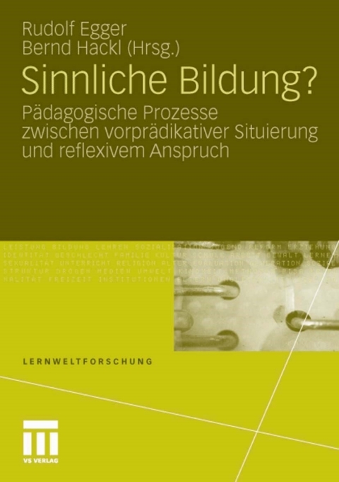 Cover image for book Sinnliche Bildung?