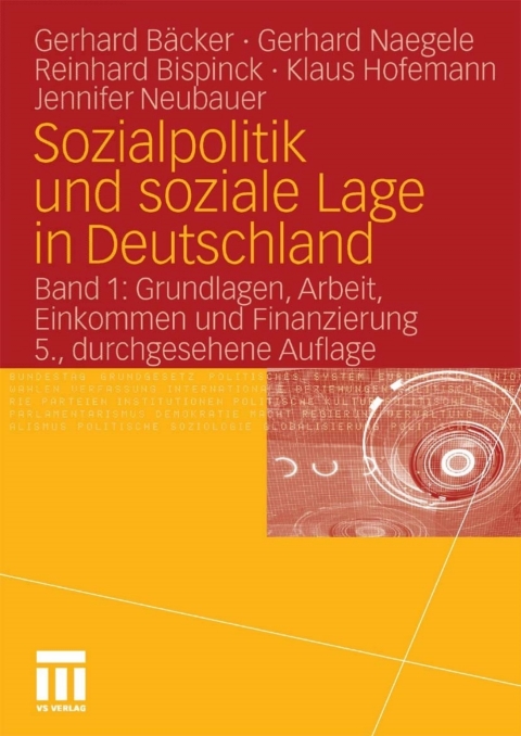 Cover image for book Sozialpolitik und soziale Lage in Deutschland