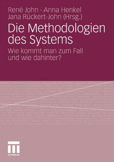 Cover image for book Die Methodologien des Systems