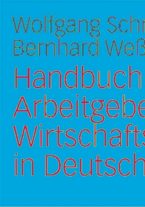 Cover image for book Handbuch Arbeitgeber- und Wirtschaftsverbände in Deutschland