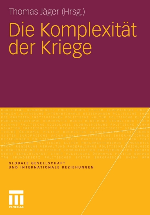 Cover image for book Die Komplexität der Kriege