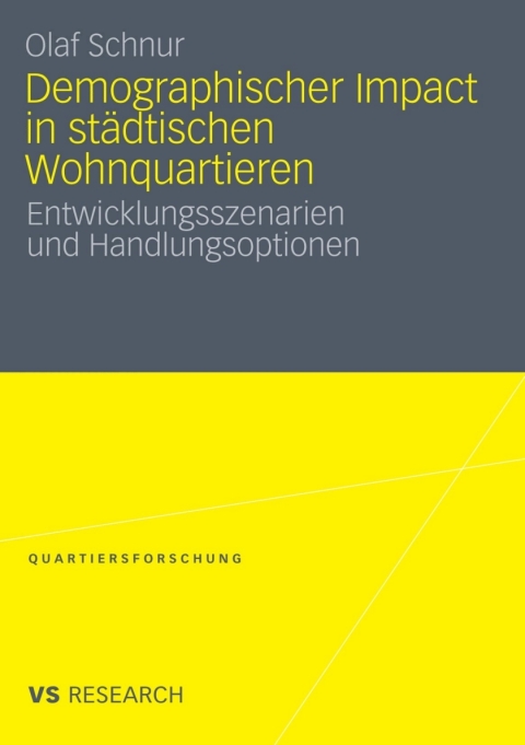 Cover image for book Demographischer Impact in städtischen Wohnquartieren