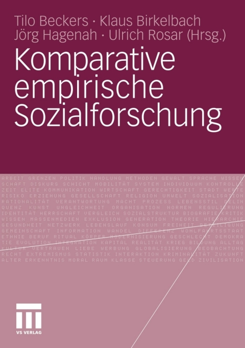 Cover image for book Komparative empirische Sozialforschung