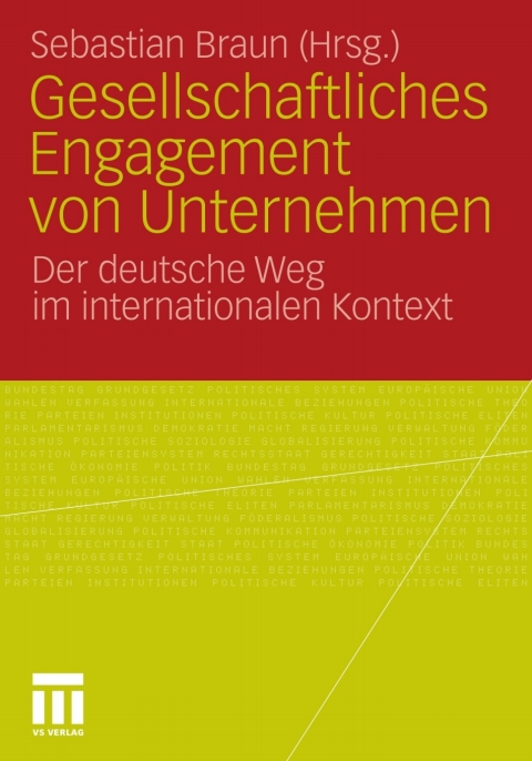 Cover image for book Gesellschaftliches Engagement von Unternehmen