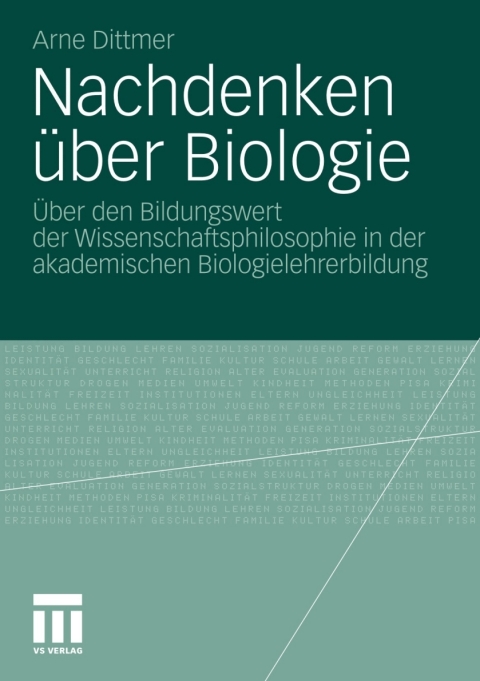 Cover image for book Nachdenken über Biologie