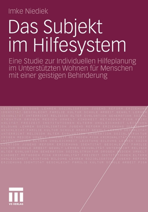 Cover image for book Das Subjekt im Hilfesystem