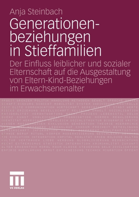 Cover image for book Generationenbeziehungen in Stieffamilien