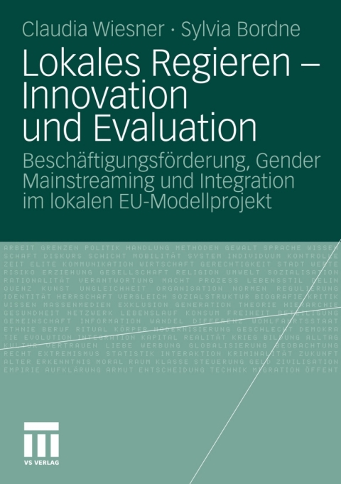 Cover image for book Lokales Regieren - Innovation und Evaluation