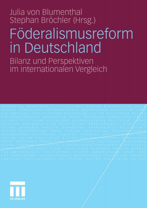 Cover image for book Föderalismusreform in Deutschland