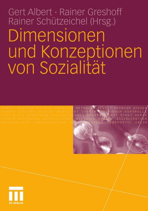 Cover image for book Dimensionen und Konzeptionen von Sozialität