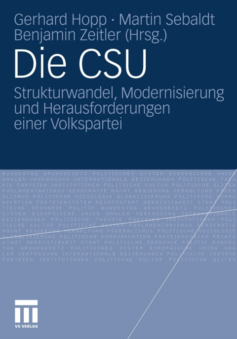 Cover image for book Die CSU