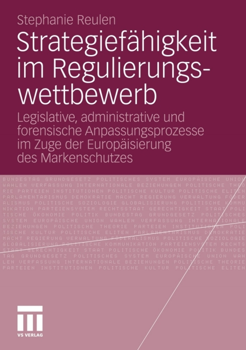 Cover image for book Strategiefähigkeit im Regulierungswettbewerb