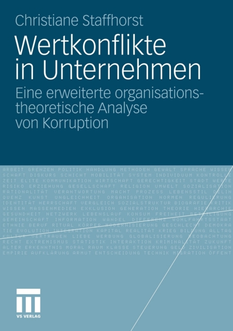 Cover image for book Wertkonflikte in Unternehmen