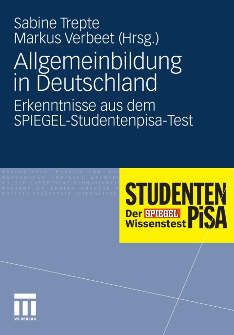 Cover image for book Allgemeinbildung in Deutschland