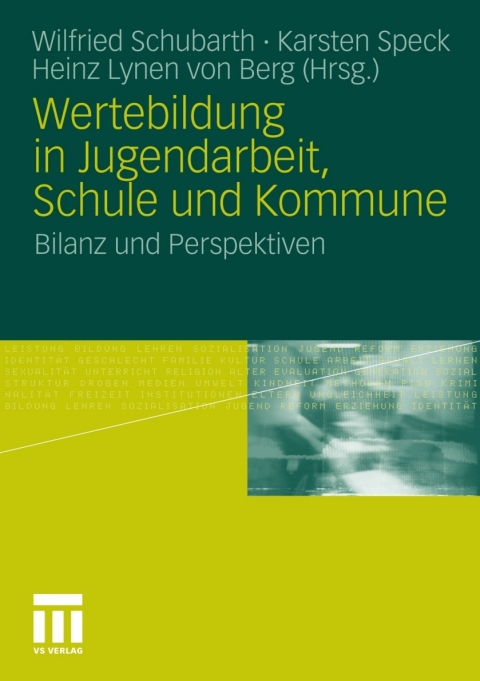 Cover image for book Wertebildung in Jugendarbeit, Schule und Kommune