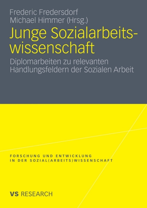 Cover image for book Junge Sozialarbeitswissenschaft