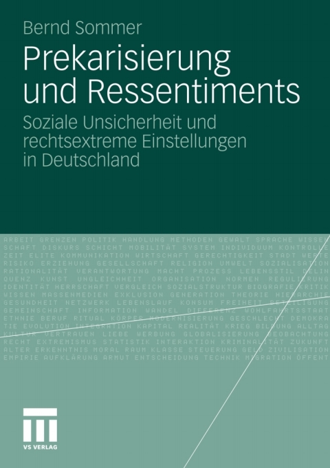 Cover image for book Prekarisierung und Ressentiments
