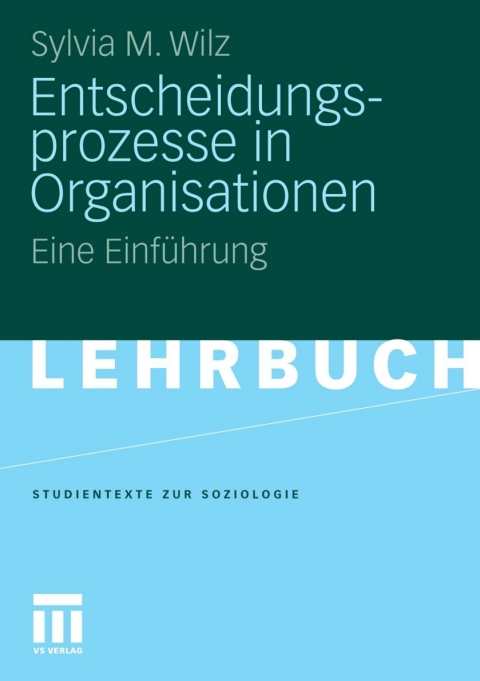 Cover image for book Entscheidungsprozesse in Organisationen
