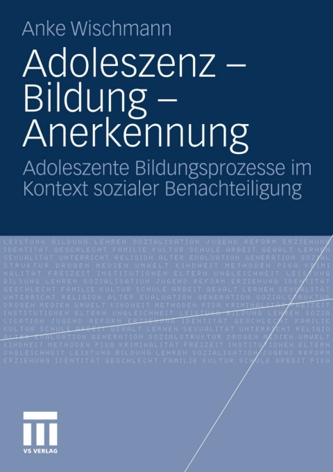 Cover image for book Adoleszenz - Bildung - Anerkennung