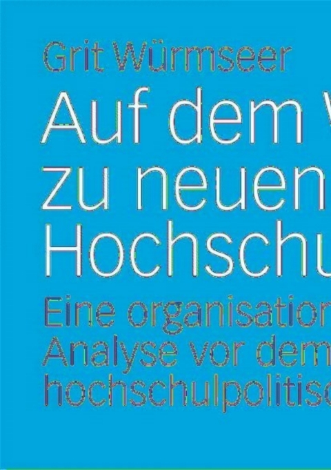 Cover image for book Auf dem Weg zu neuen Hochschultypen